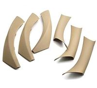 Vuzmode for, Serie 3 E90 E91 318 320 325 LHD Car Styling Panel de Puerta Cubiertas manija Agarre Ajuste Protector reposabrazos Cubierta de agarre interior de puerta de automóvil