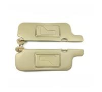 Vuzmode For Toyota, for Corolla, 2003-2012 Beige Ar Parasol Interior Delantero Parabrisas Antideslumbrante Cubierta para parasol de techo de coche(BLACK Left and right)