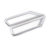 Vuzmode For VW, for, for MK2 2017-2019, marco de cubierta moldura luz antiniebla delantera cromada, decoración exterior ABS Embellecedor de faro antiniebla delantero para coche(Style B)