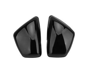 Vuzmode, for, XV 700 750 1000 1100 Virago 1984-Up Negro Motocicleta Lado Izquierdo Derecho Cubierta de carenado de batería Accesorios de protección Protector de la Carcasa de la batería(Left Right)