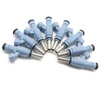 Vuzmode Fuel Injectors, for TT 2002-2007 0280157012 4G1838 022906031J Car Injector Reemplazo de la boquilla del inyector de combustible(BLACK 8PCS)