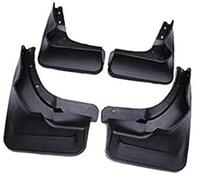 Vuzmode Guardabarros de Coche 4X, for Mercedes, for Benz, for GLE ML Clase M W166 2012 2013 2014 2015 2016-2019 Grado contra Salpicaduras Barro Trasero Guardabarros para Coche(Black No Running Board)