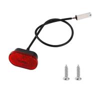 Vuzmode Guardabarros trasero mejorado, for Xiaomi, M365 Pro M187 2 1S Scooter eléctrico piezas de ala luz trasera Barrera trasera contra salpicaduras para scooter(Rot)