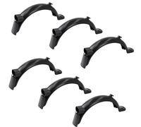 Vuzmode Guardabarros Trasero Scooter Eléctrico Accesorio Compatible, for Xiaomi, M365 Pro 2 1s Repuestos Esenciales Versión Barrera trasera contra salpicaduras para scooter(6pc-01)