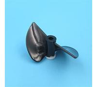 Vuzmode Hélice de Dos Palas CW CCW D70mm P1.4, hélices semisumergidas con Apertura de 5,0mm for Barcos RC Hélice de Barco de Metal(1pc CW)