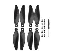 Vuzmode Hélice de Fibra Carbono 1/2/4 par, Palas Poco Ruido con Tornillos Impacto, for dji Mavic Mini Hélice de Dos Palas de 9 Pulgadas para Drones(2 Pair)