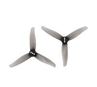 Vuzmode Hélice de PC 3 Palas 3X1.6X3, for RC FPV Racing Freestyle Pulgadas palillo Dientes Cinewhoop Drones con conductos 1,5mm 2mm Hélice de Dos Palas de 9 Pulgadas para Drones(2Pairs Gray 2mm)