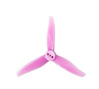 Vuzmode Hélice de PC 3 Palas 3X1.6X3, for RC FPV Racing Freestyle Pulgadas palillo Dientes Cinewhoop Drones con conductos 1,5mm 2mm Hélice de Dos Palas de 9 Pulgadas para Drones(2Pairs Purple 2mm)