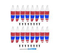 Vuzmode Hélice de Repuesto 4726, Accesorios Peso Ligero, for Ventiladores ala, Piezas , Kits Tornillos, for Mini Drone dji Mavic, 16 Uds Hélice de Dos Palas de 9 Pulgadas para Drones(Colorful)