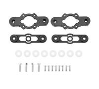 Vuzmode Hélice Plegable de Paleta Fibra Carbono con Accesorios Abrazadera, for Plantas agrícolas, for dji E5000 CW/CCW Hélice de Dos Palas de 9 Pulgadas para Drones(Propeller Clips)