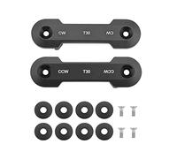 Vuzmode Hélice Plegable de Paleta Nailon Fibra Carbono 3820 CW/CCW con Abrazadera Accesorios, for Drones Plantas agrícolas, for dji T30 Hélice de Dos Palas de 9 Pulgadas para Drones(Propeller Clip)