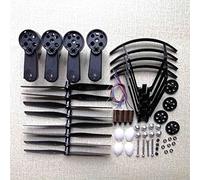 Vuzmode Hélices, cuchillas, Protector de engranajes, cubierta protectora, Motor Quadcopter, motores, brazo, Etc. Pieza, for Dron S167 Gps RC Hélice de dos palas de 9 pulgadas para drones(Light Yellow)