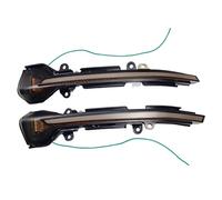 Vuzmode Indicador de espejo lateral intermitente dinámico, for Seat Leon III MK3 5F ST FR Cupra Ibiza MK5 V KJ1 Arona KJ7 Luz Luz de señalización lateral para automóviles(Blue-Yellow)