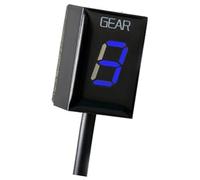 Vuzmode Indicador digital de marcha for motocicleta, for NC400X Nc 400 X 2013 2014 2015 400X Efi Accesorios 1-6 Indicador de posición de marcha de motocicleta(Blue)