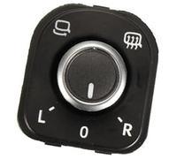 Vuzmode Interruptor de espejo retrovisor coche, for Golf, Jetta, Passat, Rabbit 5ND 959 565 A 1K0 J Botón control del interruptor lateral Selector de espejos interiores para coche