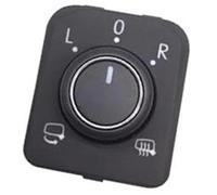 Vuzmode Interruptor de espejo retrovisor coche, for, MK2 2017, for Passat, B8 Teramont 5TD 959 565 C perilla ajustable marcha atrás Selector de espejos interiores para coche