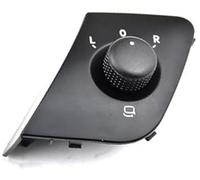 Vuzmode Interruptor de espejo retrovisor coche, for Seat, Ibiza 2008-2017 6J1959565 Nuevo interruptor ajuste eléctrico Botón perilla control plegable del Selector de espejos interiores para coche