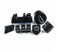 Vuzmode Interruptores de maletero ventana espejo lateral faro 5ND 941 431B, for VW, for Passat B6 3C 8 Uds 35D959903 5K4959857 5K0 959 855 Interruptor del espejo lateral