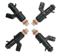 Vuzmode Inyector de combustible 4 Uds FJ1205 16450-R5A-A01 Compatible con CR-V 2012-2014 for Crosstour 2012-2013 16450R5AA01 Inyector de combustible