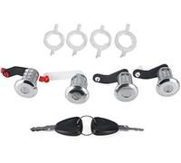 Vuzmode Juego de Cilindros de Cerradura de Puerta de Coche for Renault, Master 2, Mascott, Opel, Movano 2 y Nissan, Interstar (1998-2008) 7701470952 256524 Cerradura de Puerta Interior de Coche