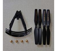 Vuzmode Juego de Cubierta Hoja Anillo Protector hélice Principal, for VISUO XS812 XS809S Battles Sharks Drone RC Quadcopter Hélice de Dos Palas de 9 Pulgadas para Drones(Old Version)