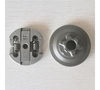 Vuzmode Juego de embrague tambor motosierra 25CC 2500 Kit de embrague para cortacésped