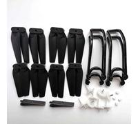 Vuzmode Juego de Equipo protección Tren Aterrizaje Cuchillas hélice, for Teng1 E88 Pro RC Piezas Repuesto Drones E525 LS-E525 Quadcopter Accesorios Hélice de Dos Palas de 9 Pulgadas para Drones(E525)