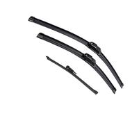 Vuzmode Juego de limpiaparabrisas delantero y trasero, for, Insignia Hatchback MK1 2008-2017, ventana parabrisas 24"18"20" Escobilla limpiaparabrisas trasera(BLACK Left-hand drive)
