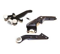 Vuzmode JUEGO DE MONTAJE GUÍA BRAZO PUERTA CORREDIZA DERECHA, for VW, for T5 TRANSPORTER 7H0843436B 7H0843398H 7H0843336D Rodillo automático