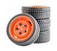 Vuzmode Juego de Ruedas Grip Tires for HSP, for HPI, 1/10 1:10 On-Road Car RC Rim51-6088 Coche de Juguete Todoterreno con Ruedas de Goma(Rim51R-6088)