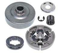 Vuzmode Kit de arandela cojinete tambor embrague, for STIHL, MS290 MS390 029 039 MS310, pieza motosierra, reemplazo llanta piñón aguja, clip E 2023 Mecanismo de embrague para cortacésped