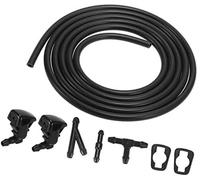 Vuzmode Kit de boquillas lavaparabrisas delantero reemplaza 8S4Z17603AA, for Lincoln, for Ford Limpiador automático de chorro