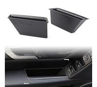 Vuzmode Kit de contenedor de bandeja de caja de almacenamiento de reposabrazos de manija de puerta delantera de automóvil, for Mercedes, for Benz, W204 Clase C C180 C250 C350 2008-2014 Saloon LHD Caja