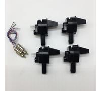 Vuzmode Kit de engranajes del motor las cuchillas brazo, for accesorios cuadricóptero S60 RC Drone Brazo de montaje de cuatro motores(Blue)