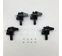 Vuzmode Kit de engranajes del motor las cuchillas brazo, for accesorios cuadricóptero S60 RC Drone Brazo de montaje de cuatro motores(Navy Blue)