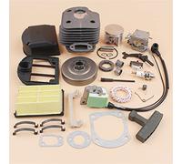 Vuzmode Kit de filtro aire tambor embrague bobina encendido carburador cilindro, for Husqvarna, piezas Motor motosierra 268 272 XP 272XP 50MM Kit de embrague para cortacésped