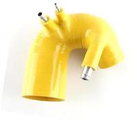 Vuzmode Kit de manguera entrada aire silicona, for Fiat, 500, Abarth, 595 695 1.4LT Turbo 2008-2018 Tubo de aire de repuesto para motor(BLACK Yellow)