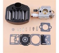 Vuzmode Kit de reparación filtro aire carburador for 359 357 357XP, for motosierras JONSERED, 2159, for Zama, C3-EL18B piezas motosierra RB-163 Reemplazo del carburador del cortacésped