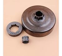 Vuzmode Kit de rodamiento llanta piñón tambor embrague transmisión cadena 325, for piezas motosierra STIHL, 021 023 025 MS230 MS250 Kit de embrague para cortacésped