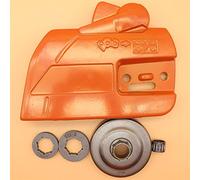 Vuzmode Kit de tambor embrague cubierta piñón 325, for Husqvarna, 357 359 346 XP 346XP repuestos motosierra 537107801 578097901 Kit de embrague para cortacésped