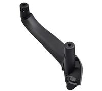 Vuzmode LHD Beige Negro Coche Izquierda Derecha Interior Manija de Puerta Panel Tirador Cubierta, for, X3 X4 F25 F26 2010-2017 51417250307 Manija de repuesto para panel de puerta(Black-Right-Rear)