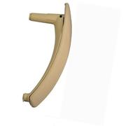 Vuzmode LHD Car Styling Derecha Izquierda Puerta Interior Panel Manija Tirador Cubierta Auto Accesorios, for, E70 X5 E71 E72 X6 SAV Manija de repuesto para panel de puerta(Beige-Left)