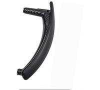 Vuzmode LHD Car Styling Derecha Izquierda Puerta Interior Panel Manija Tirador Cubierta Auto Accesorios, for, E70 X5 E71 E72 X6 SAV Manija de repuesto para panel de puerta(BLACK CF-Left)
