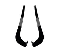 Vuzmode Luz antiniebla Delantera Negra Brillante for Coche, ceja, Viento, luz antiniebla, Cubierta embellecedora de párpados, for VW, Passat, B7 2011-2015 Ajuste de Luces antiniebla