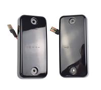 Vuzmode Luz dinámica de posición lateral, luces intermitentes, for Renault, FL/FE, Fiat, Ducato, IVECO, Daily, Citroen, Relay, Boxer Luz de señalización lateral para automóviles(2PCS Dynamic Smoked)