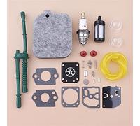 Vuzmode Manguera de línea de filtro de combustible y aire, for STIHL, BG45 BG46 BG55 BG65 BG85 Kit de reparación de carburador de bujía de válvula de retención de bombilla de cebado 4229 120 1800 Mang