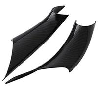 Vuzmode Manija de puerta interior 2 piezas ABS manija cubierta protectora, for, 3 4 Serie GT F30 F35 2013-2019 Cubierta de agarre interior de puerta de automóvil(Carbon Fiber Style)