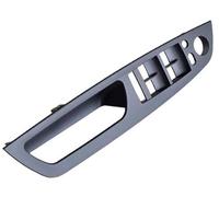 Vuzmode Manija de puerta interior coche, for, E70 E71 E72 X5 X6 2006-2014 cubierta embellecedora tirador panel 51416969402 manijas Manija de repuesto para panel de puerta(Black-Panel)