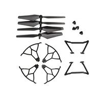 Vuzmode Marco de protección Cuchillas, Marco Protector, Cubiertas , Cubierta Fija hélice, Tren Aterrizaje, for Piezas Repuesto Drones RC KY601S Hélice de Dos Palas de 9 Pulgadas para Drones