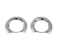 Vuzmode Moldura de cubierta anillo lámpara luz antiniebla delantera for Subaru Outback 2021 2022 Embellecedor de faro antiniebla delantero para coche(Silver)